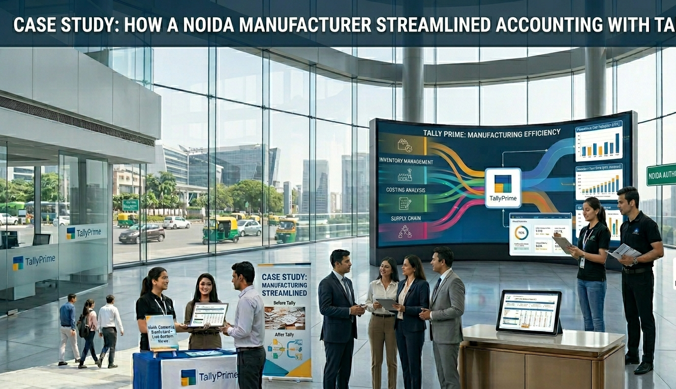 case study how a noida manufacturer streamlined accounting with tally