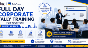 Full Day Corporate Tally Training for Your Team in Delhi NCR