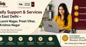 Tally Support & Services in East Delhi – Laxmi Nagar, Preet Vihar, Krishna Nagar
