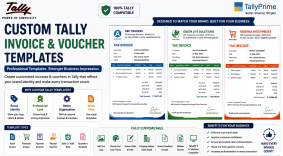 custom tally invoice & voucher templates