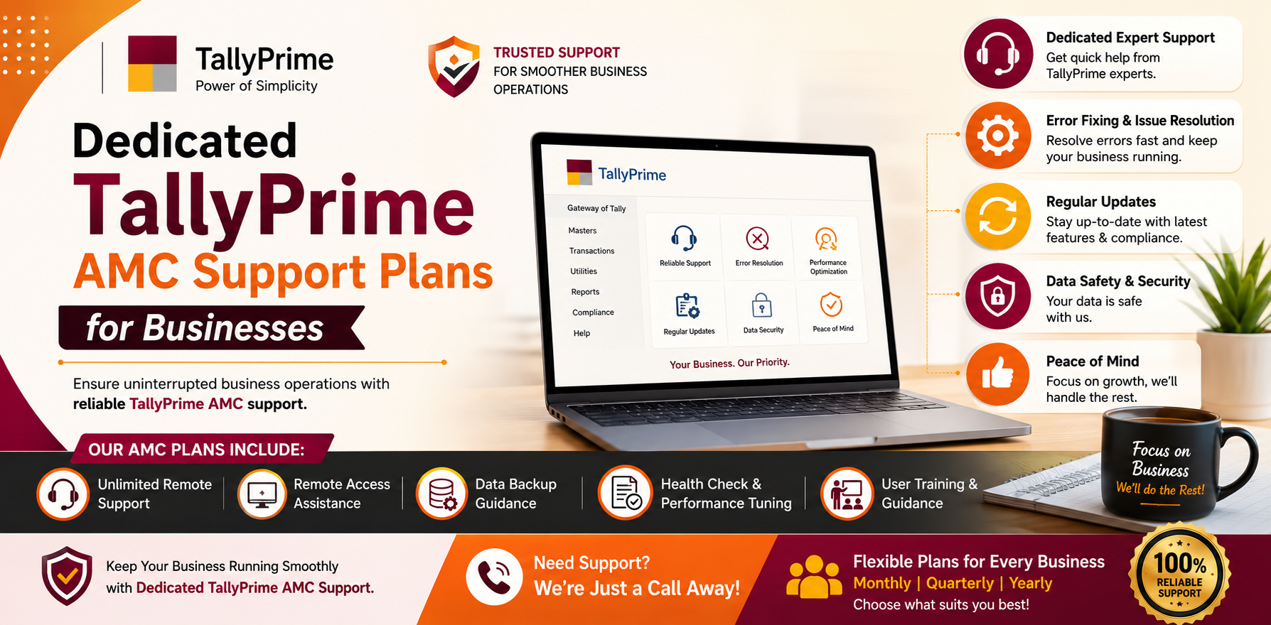 Blogs Dedicated TallyPrime AMC Support Plans for Businesses in Noida