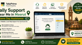 Tally Support Near Me in Meerut – Same Day Assistance