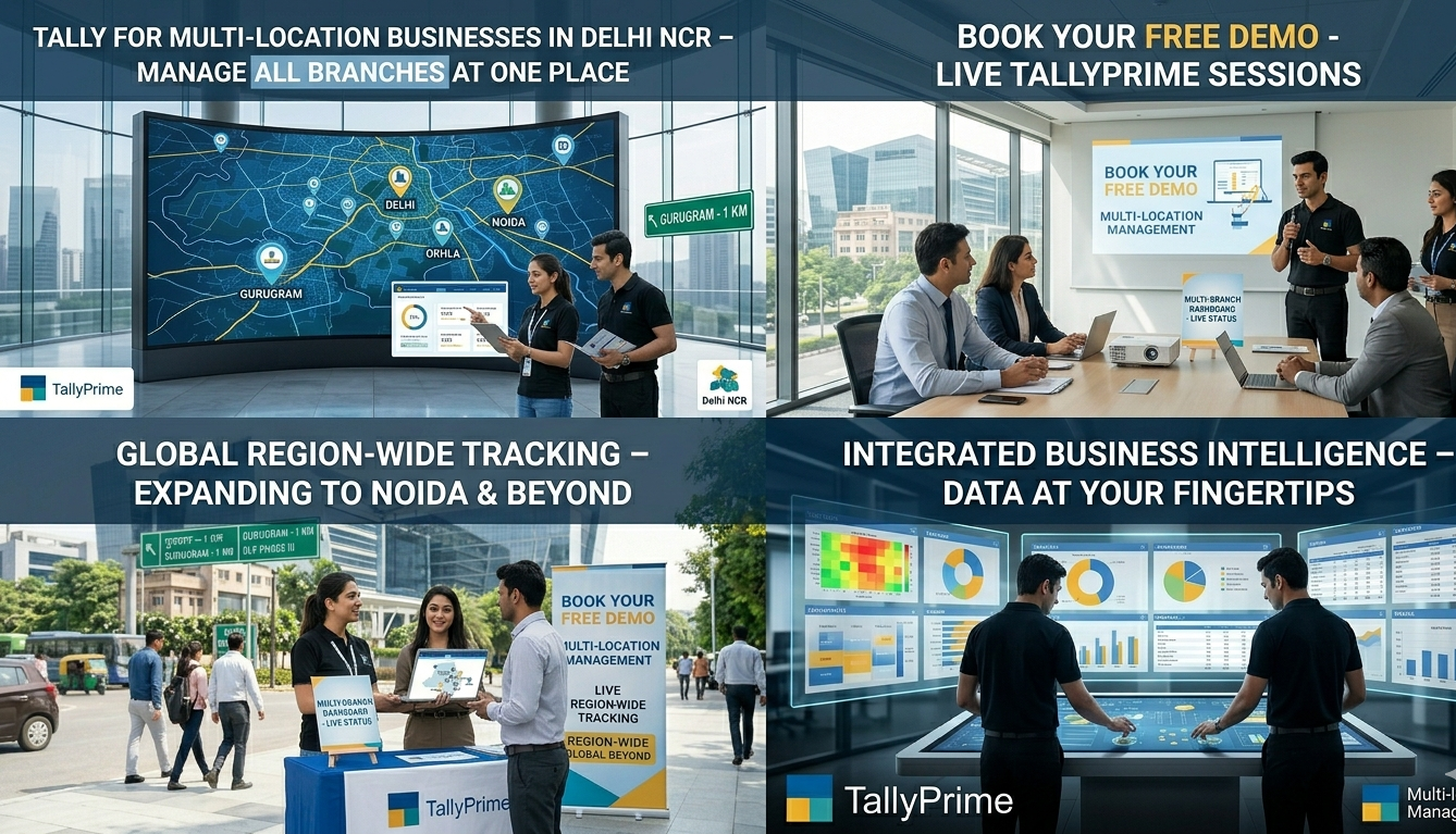 tally for multi location businesses in delhi ncr – manage all branches at one place