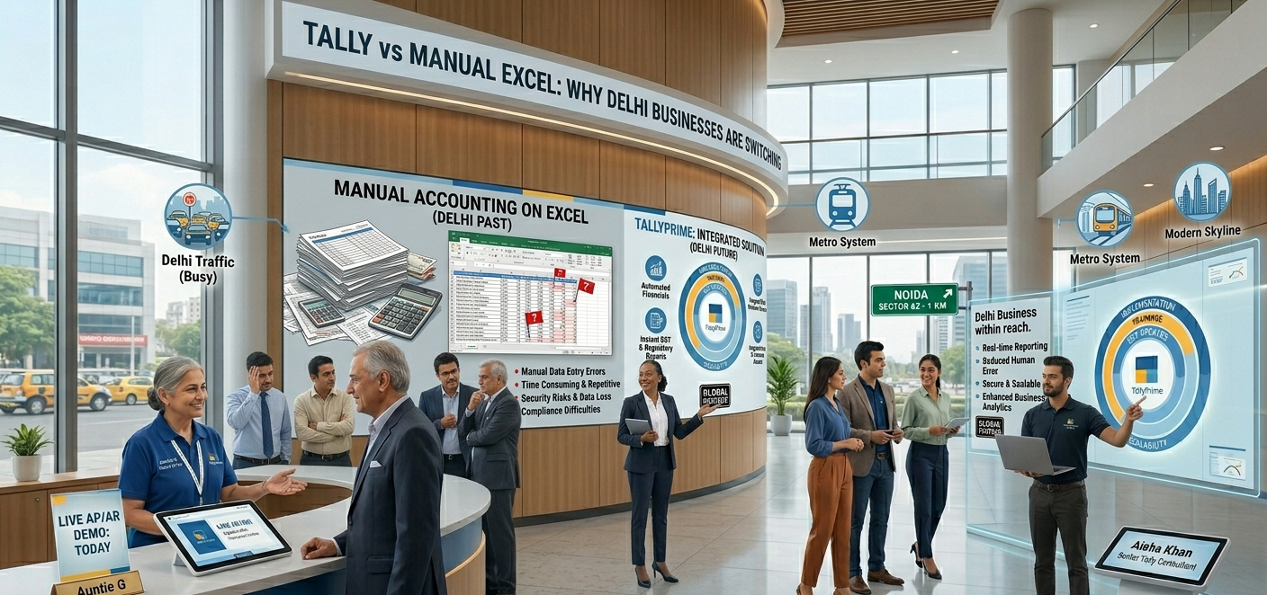 tally vs manual accounting on excel – why delhi businesses are switching