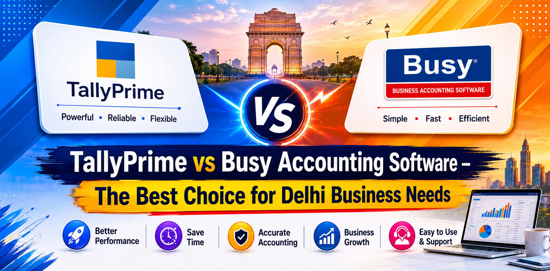 TallyPrime vs Busy Accounting Software – The Best Choice for Delhi Business Needs