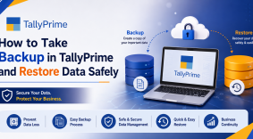 How to Take Backup in TallyPrime and Restore Data Safely