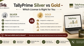 TallyPrime Silver vs Gold – Which License is Right for You?