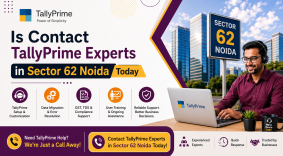 Contact TallyPrime Experts in Sector 62 Noida Today