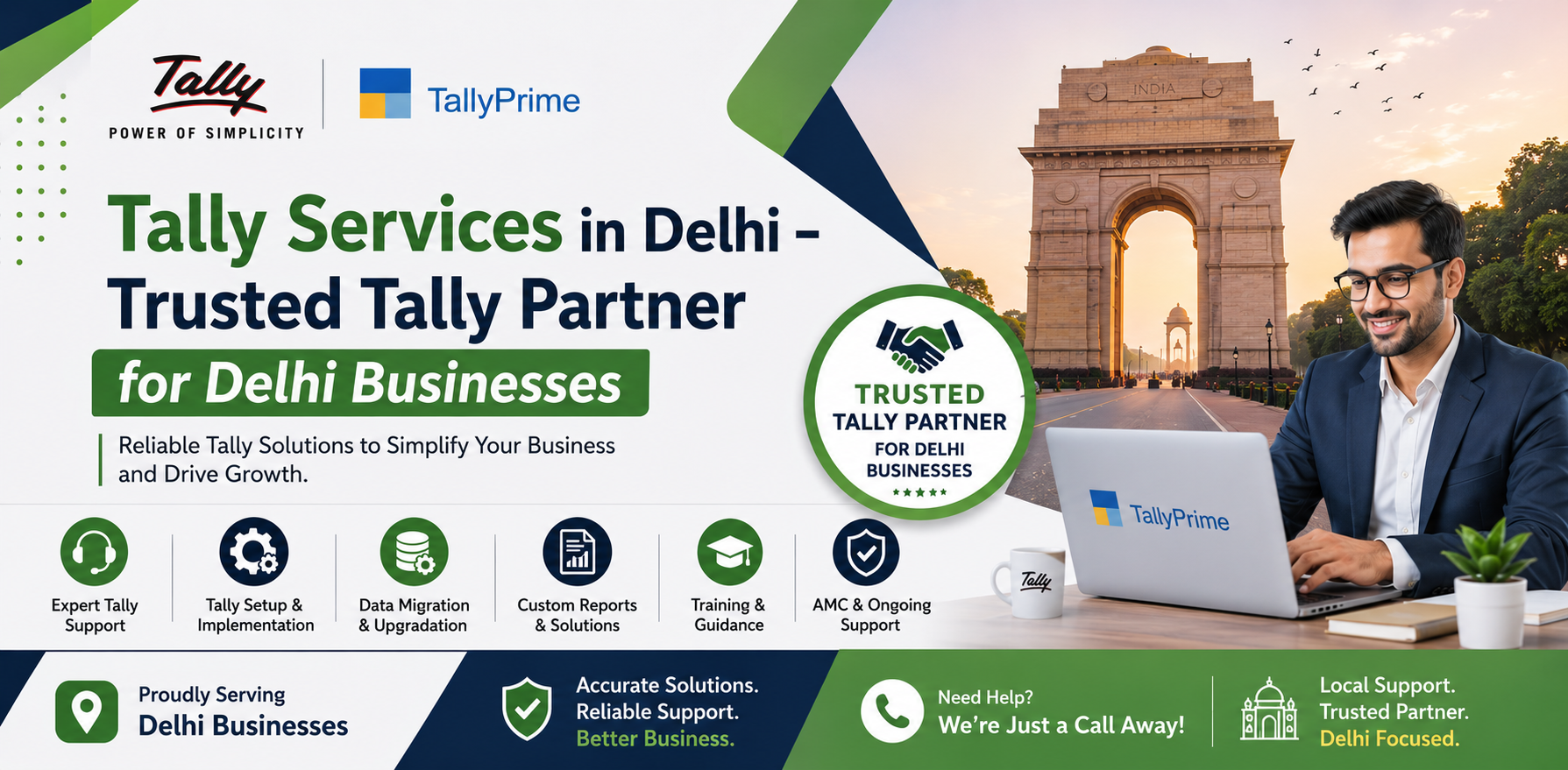 Tally Services in Delhi – Trusted Tally Partner for Delhi Businesses