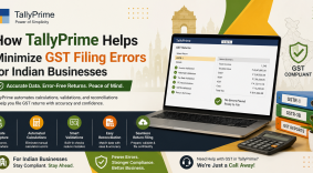 How TallyPrime Helps Minimize GST Filing Errors for Indian Businesses