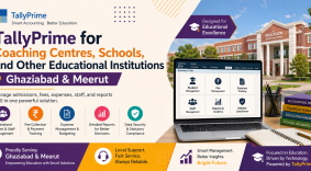 TallyPrime for Coaching Centres, Schools, and Other Educational Institutions in Ghaziabad & Meerut