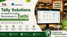 Tally Solutions for Retail & Trading Businesses in Delhi