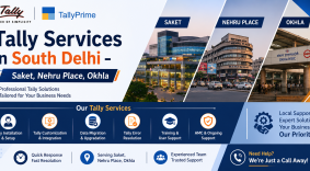 Tally Services in South Delhi – Saket, Nehru Place, Okhla