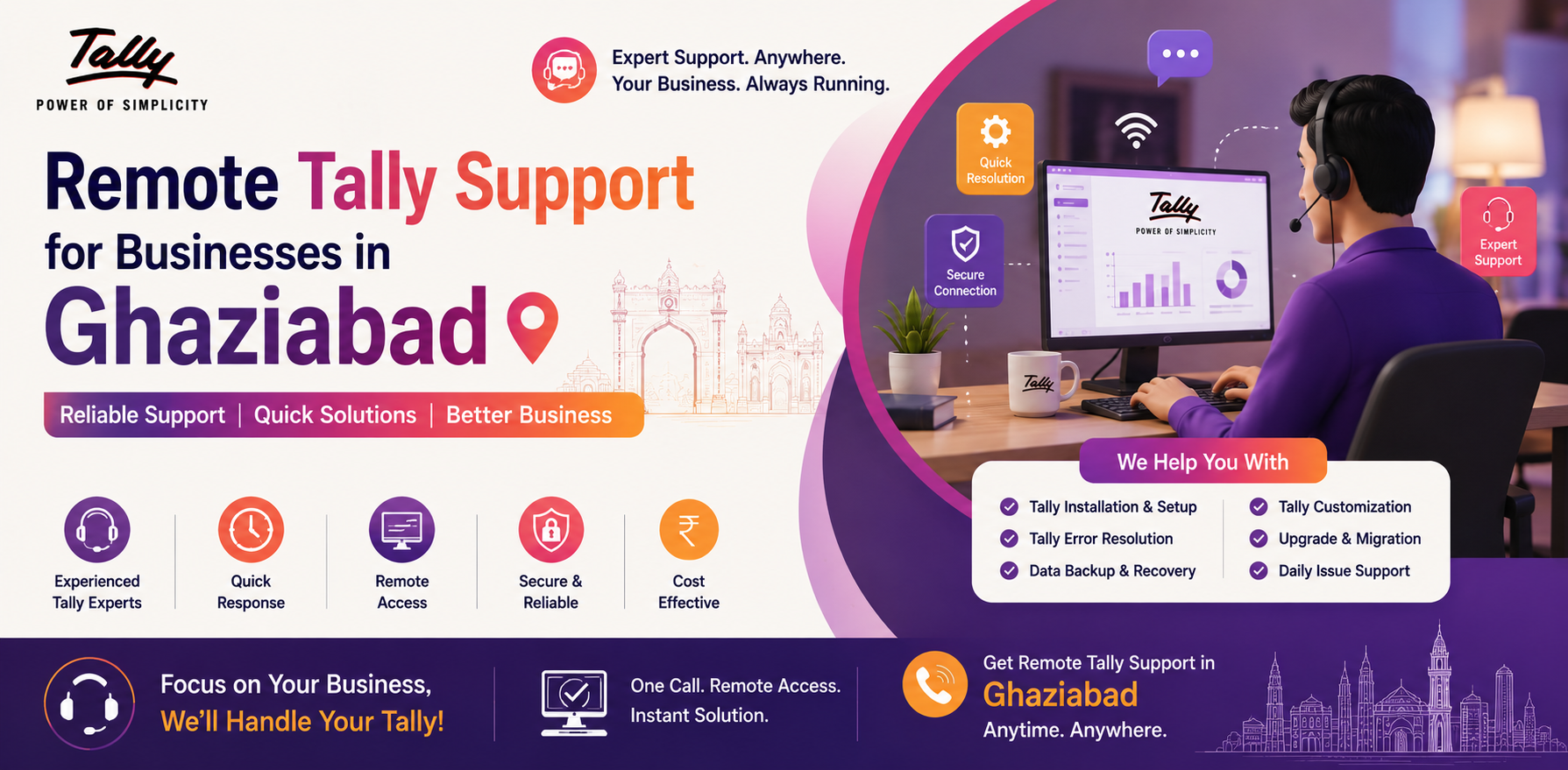 Blogs Remote tally support for businesses in Ghaziabad