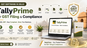 GST Software in Delhi - TallyPrime for GST Filing & Compliance