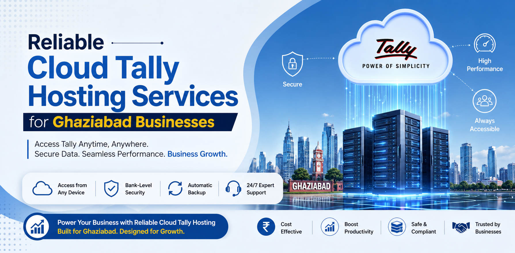 Blogs Reliable Cloud Tally Hosting Services for Ghaziabad Businesses