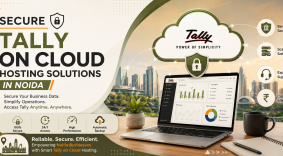 Secure Tally on Cloud Hosting Solutions in Noida