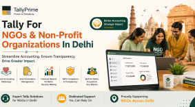 Tally For NGOs & Non-Profit Organizations In Delhi
