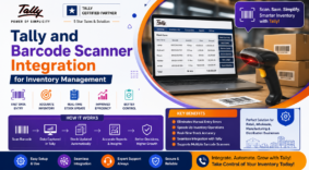 Tally and Barcode Scanner Integration for Inventory Management