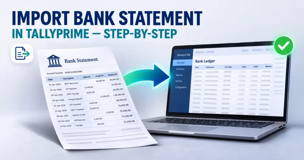 import bank statement to tallyprime