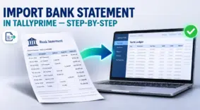 import bank statement to tallyprime